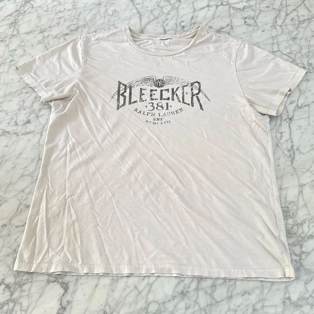 Vintage Bleecker Ralph Lauren graphic tee Sz Men’s L